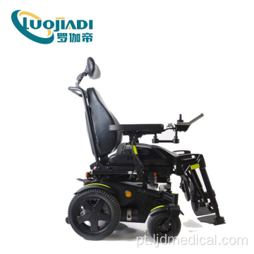 Cadeira de rodas elétrica portátil de alto padrão com bateria de lítio